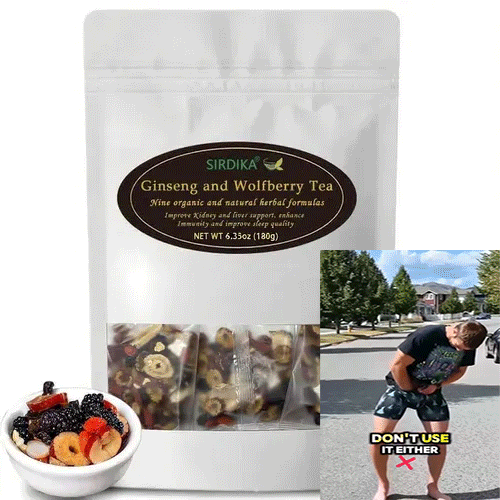 Limited-time  40% off,Kidney Tea - Ginseng and Wolfberry Tea
