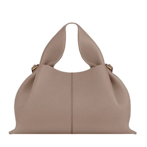 Genuine Leather Luxury Cloud Bag – French Indie Dumpling Tote, Euro-American Vintage Elegant Handheld & Crossbody Purse