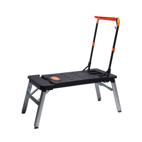 7-in-1 Multi-Functional Work Bench & Mobile Platform, with Dolly, Scaffolding and Ladder Features