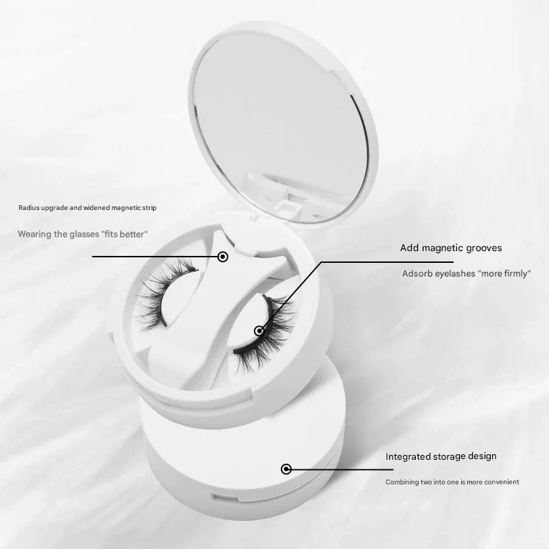 Fox-Eye Magnetic Eyelash Set – Voluminous Magnetic Lashes  Reusable & Glue-Free