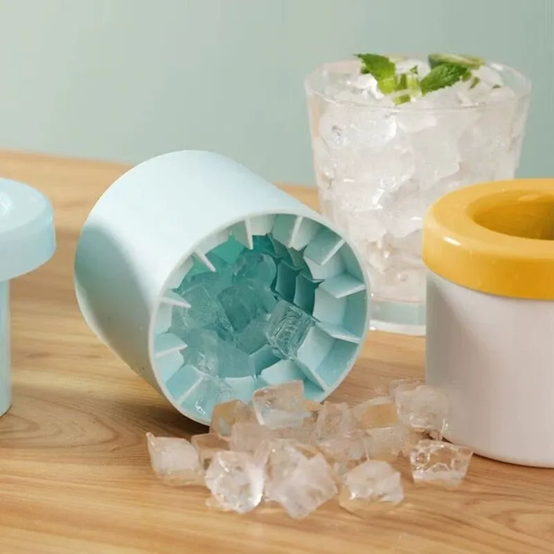 Silicone Tube Ice Mold - Home Crushed Ice Tray