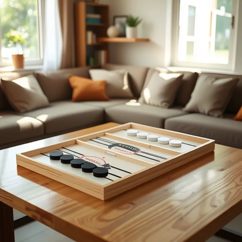 Dual-Player Battle Bounce Chess  Children's Tabletop Bouncing Puzzle Board Game  Parent-Child Family Interactive Game