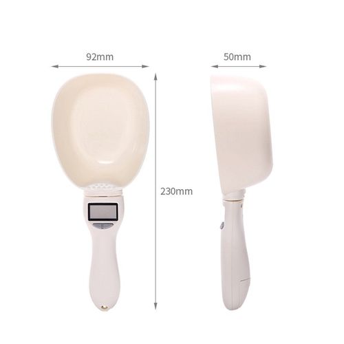 Digital Spoon Scale - Measuring Scoop for Pet Food & Kitchen Baking