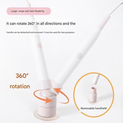 Interactive Electric Cat Toy: Automatic Entertainer with Suction Cup & Detachable Long Rod