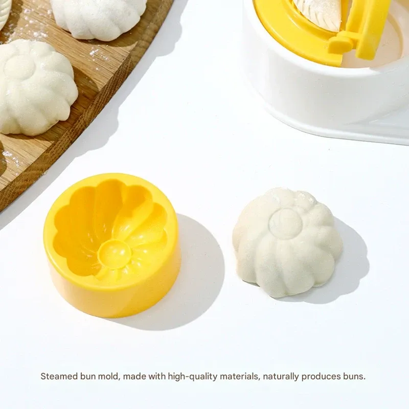 Dumpling Skin Press  Dumpling & Steamed Bun Mold  Mini Dough Roller Press