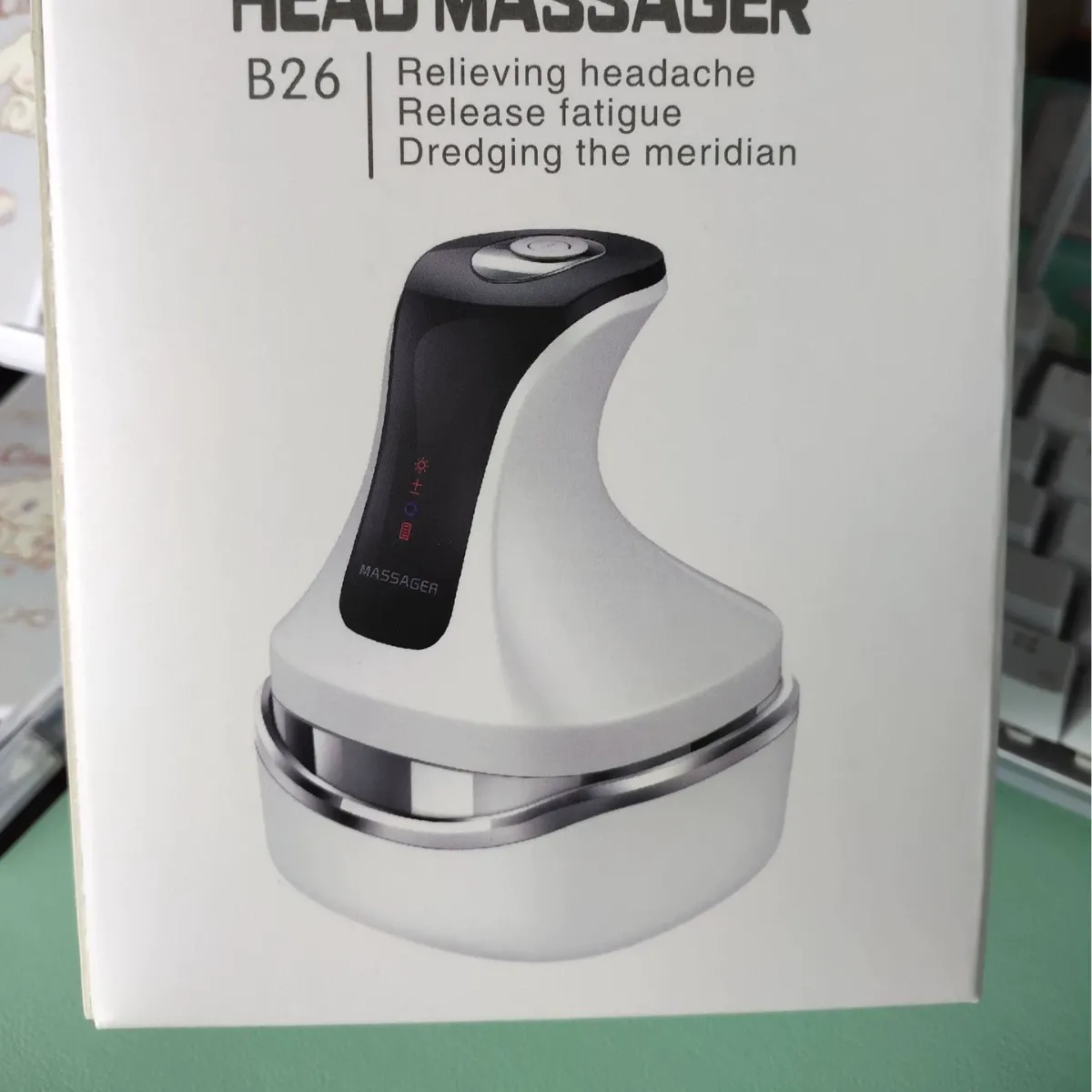 4D Head Massager with Waterproof Scalp Massage and Magnetic Neck Therapy Functions