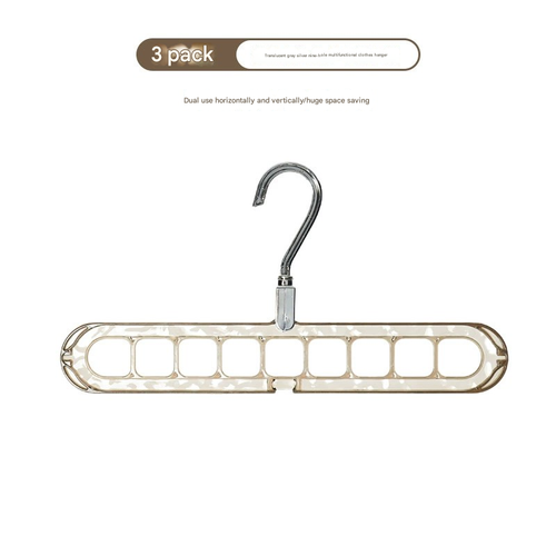Glacier Texture 9-Hole Foldable Magic Rotating Clothes Hanger - Viral Home Storage Organizer