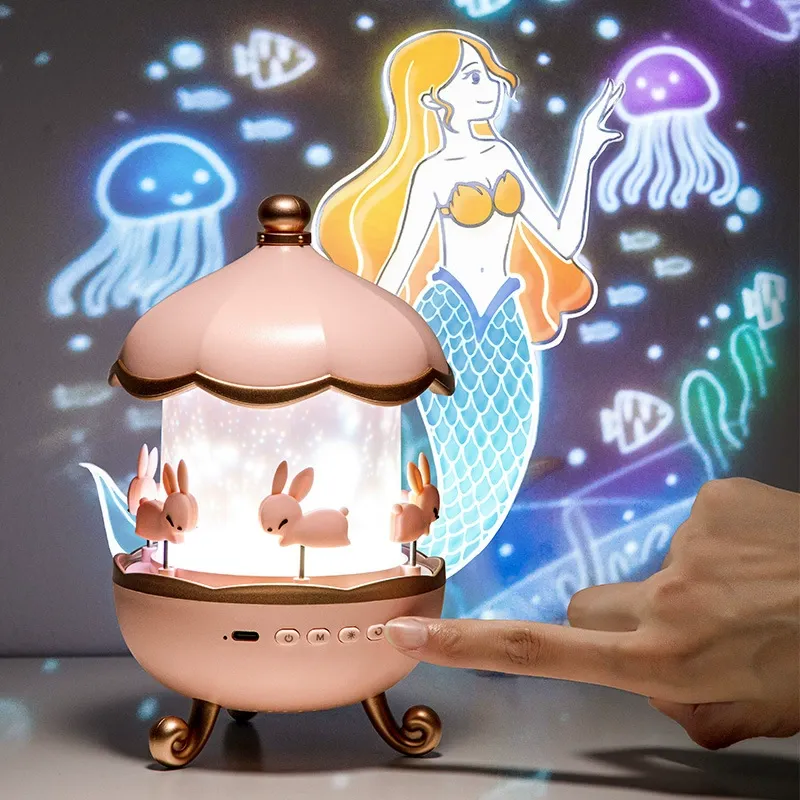 Starlight Music Box | Galaxy Light That Sings | TOP1 Gift for Girls & Kids