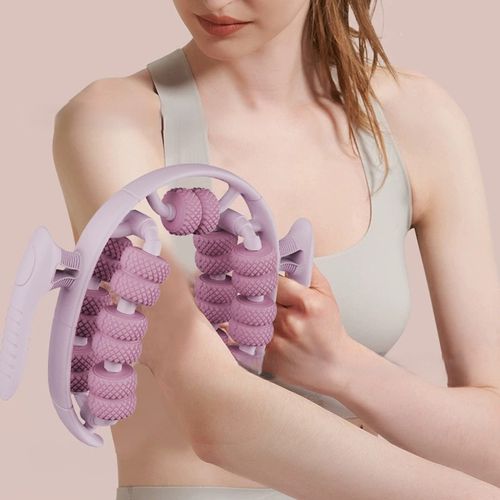 2025 New Yoga Wheel Ring Leg Roller - Deep Leg Muscle Relief Massage Tool Fitness Sports Aid