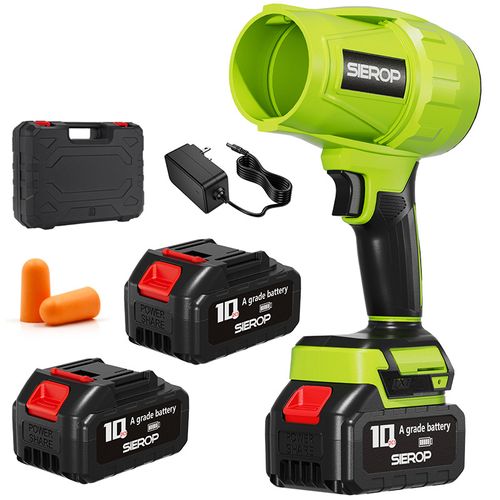 Industrial-Strength Turbine Fan Blower - High-Velocity Leaf Blower & Industrial Air Mover