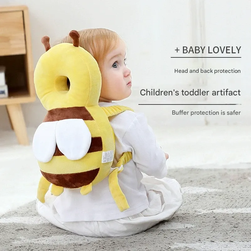 Breathable Anti-Fall Head Protector Pillow for Babies Learning to Walk