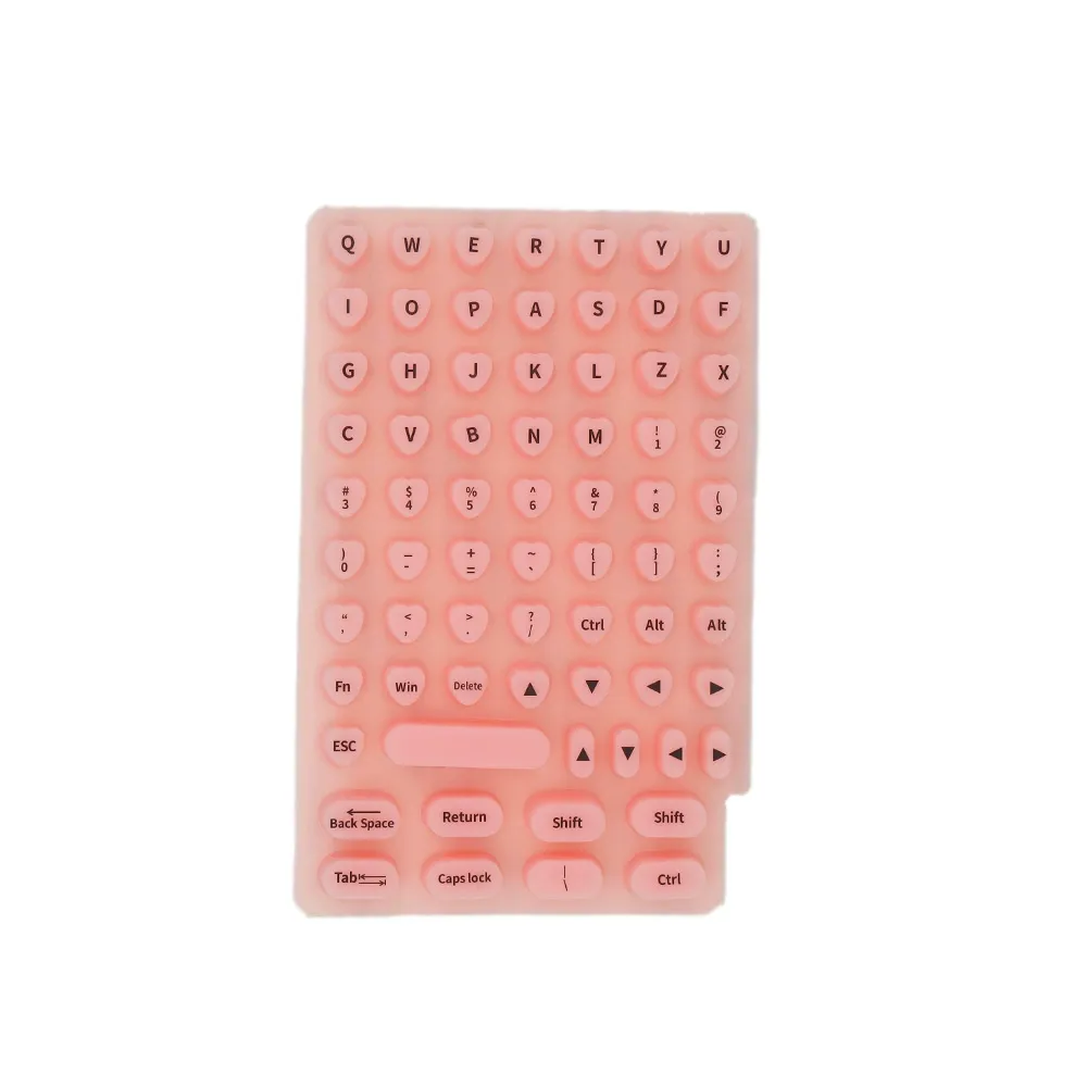 Keyboard Cover for Long Nails, Universal Silicone Keyboard Skin Protector with Nail Typing Aid for Laptop PC, Gaming Keyboard Cover