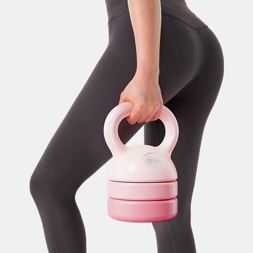 Adjustable Kettlebell 12lbs, Women's Fitness Equipment for Home Use, Squat Training Gear.