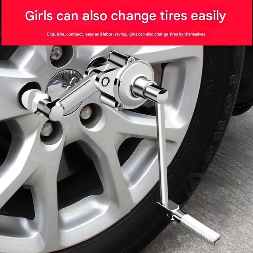 Car Sedan SUV Power Wrench - Force Multiplier for Tire Nut Removal