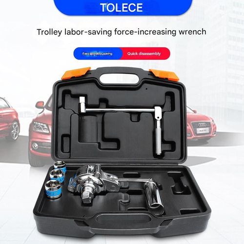 Car Sedan SUV Power Wrench - Force Multiplier for Tire Nut Removal