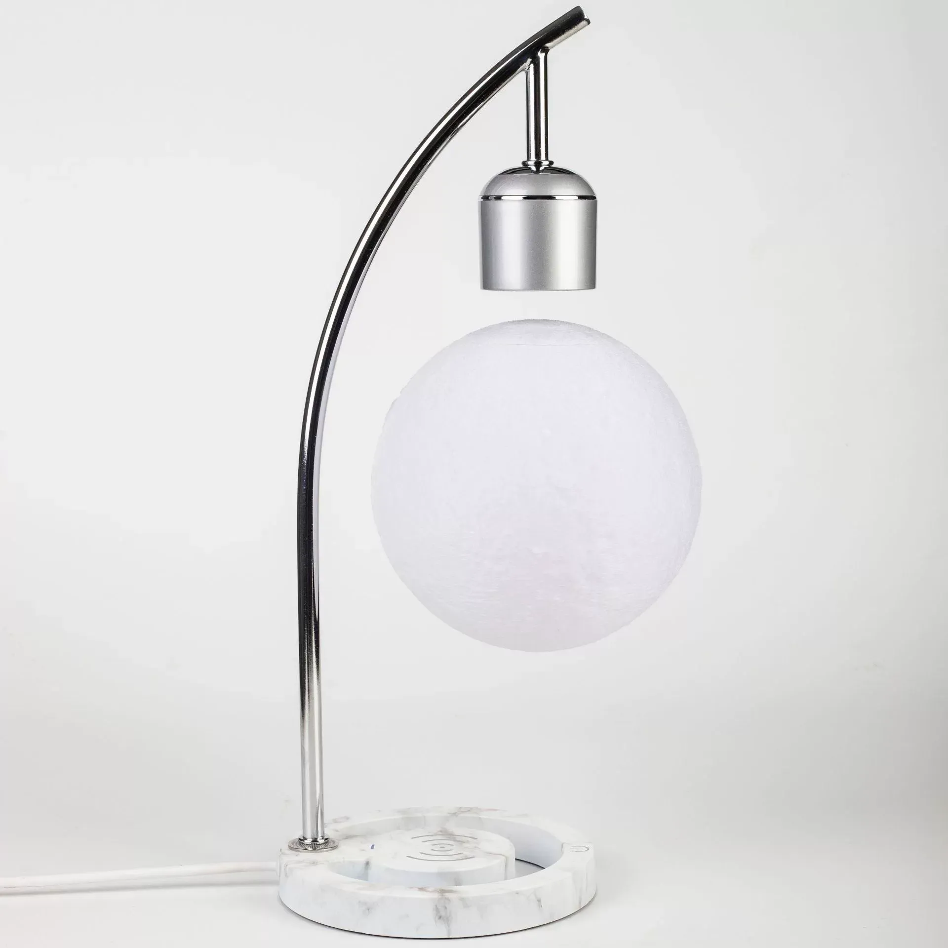 Magnetic Levitating Moon Lamp Wireless Charging Creative Craft Ornament Floating Light