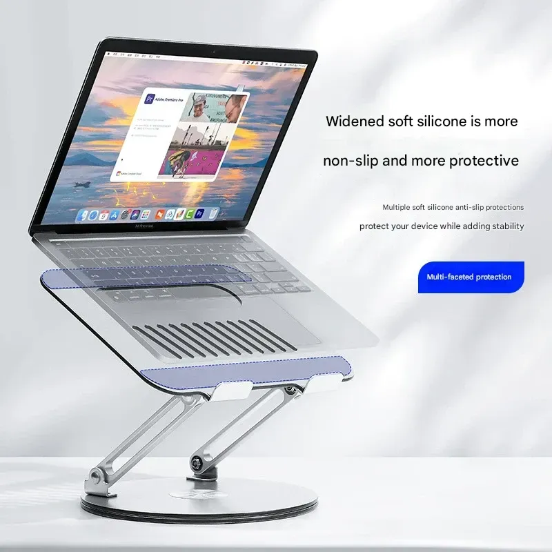 Laptop Stand 360° Rotating Stand Hanging Elevating Tablet Folding Bracket