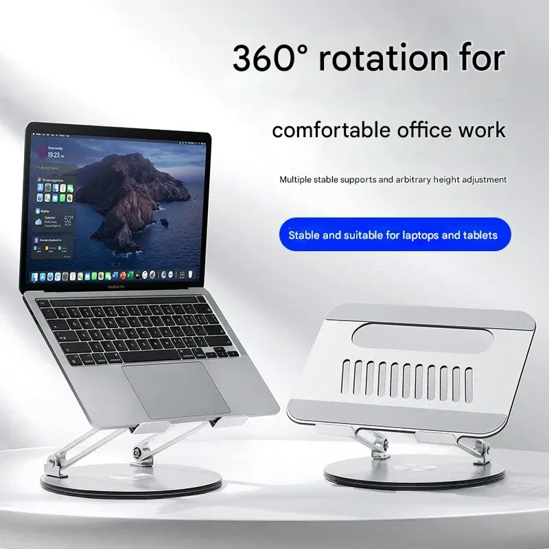 Laptop Stand 360° Rotating Stand Hanging Elevating Tablet Folding Bracket