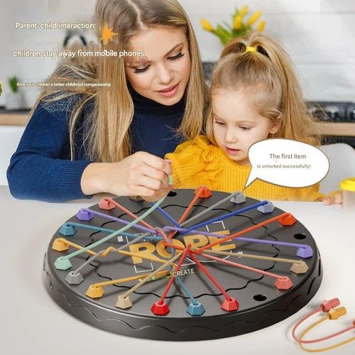 Tangle Battle Challenge Board Game - Kids' Educational Puzzle for Logic, Focus & Parent-Child Interaction