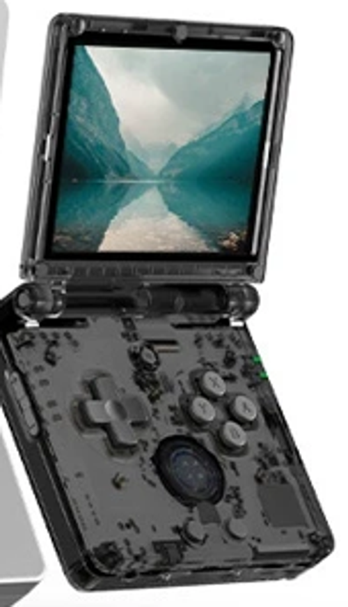 Retro Flip-Fold Handheld PSP Game Console - Wireless Multiplayer Portable Gaming Device