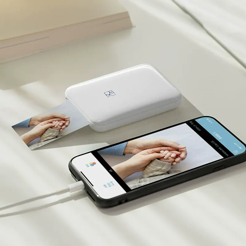2025 Limited Edition MT53 Pocket Photo Printer  Instant Wireless Printing from Phone Ultimate Travel & Party Must-Have