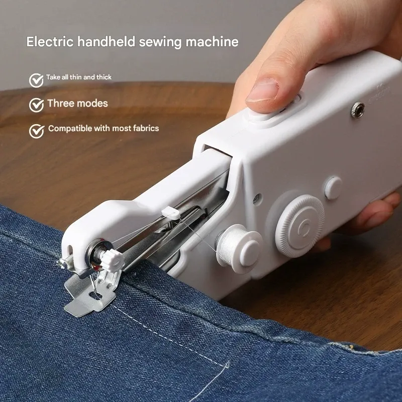 Handheld Sewing Machine  Portable Electric Mini Sewer - Your On-the-Go Stitching Solution!