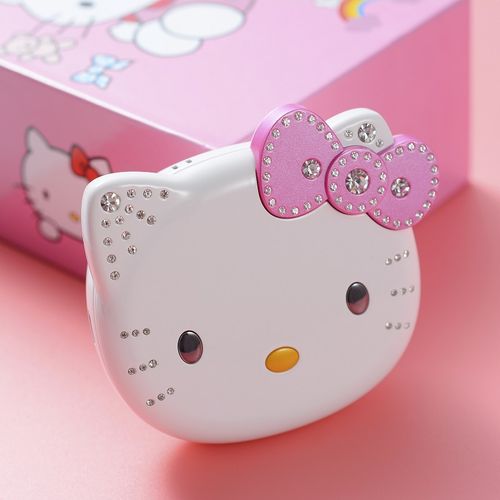 Cute Cartoon Flip Phone, Student Kids Mini Mobile Phone with Dual SIM Dual Standby.