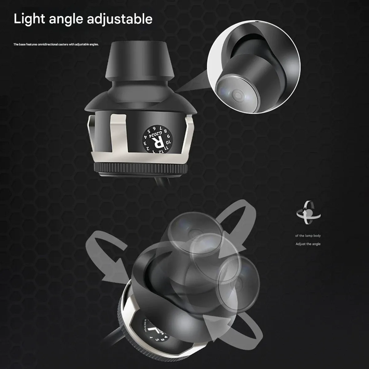 Car Welcome Ambient Light - Ultra-Clear Angel Wings LED Decorative Light - Rearview Mirror Light