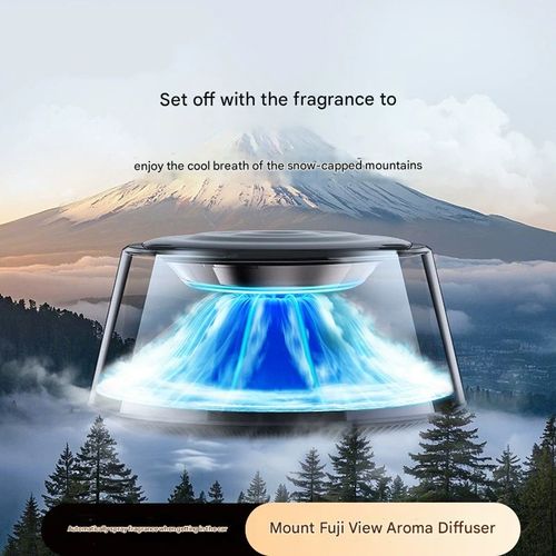 🔥2025 FUJI MOUNTAIN｜Smart Mist Premium Car Diffuser🔥 ——Plant the romantic sea of clouds from Mount Fuji in your car