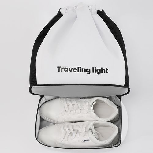 Advanced dry and wet separation fitness bag swimming bag drawstring shoulder yoga bag beach waterproof storage