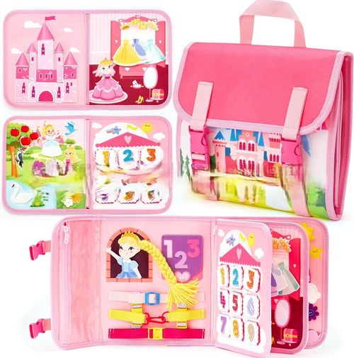 Baby Early Learning Backpack — Felt Busy Board, Educational Toy, Children's Felt Learning Board