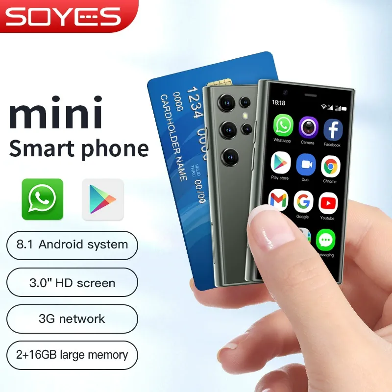 Best-Selling SOYES S23PRO Mini  Smartphone – 3.0-Inch Screen, 3G Network, 2GB+16GB, Android & Google