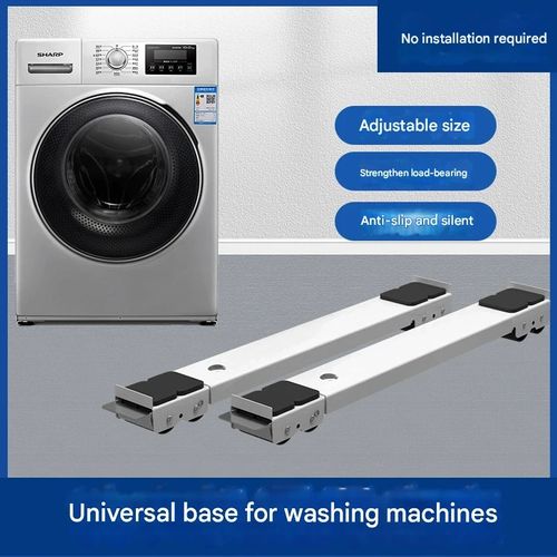 Universal Appliance Riser One Base Fits All  Washer Fridge Dryer! 300kg Load Capacity ⚡ Moisture Proof   Anti Vibration Tech