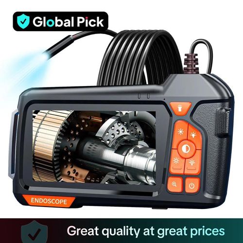 8mm Single-Head Industrial Pipeline Electronic Endoscope, HD Visual Inspection Camera Detector