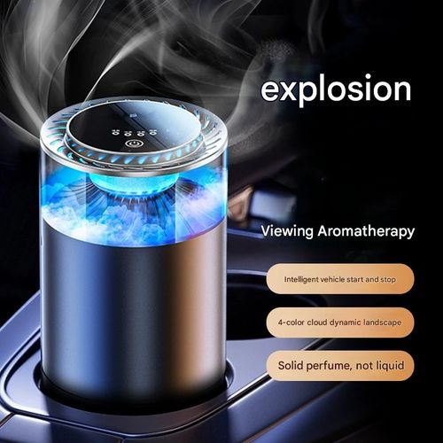 Cloud-Mist Car Air Diffuser - Car Perfume Eliminates Odors with Long-Lasting, Subtle Fragrance