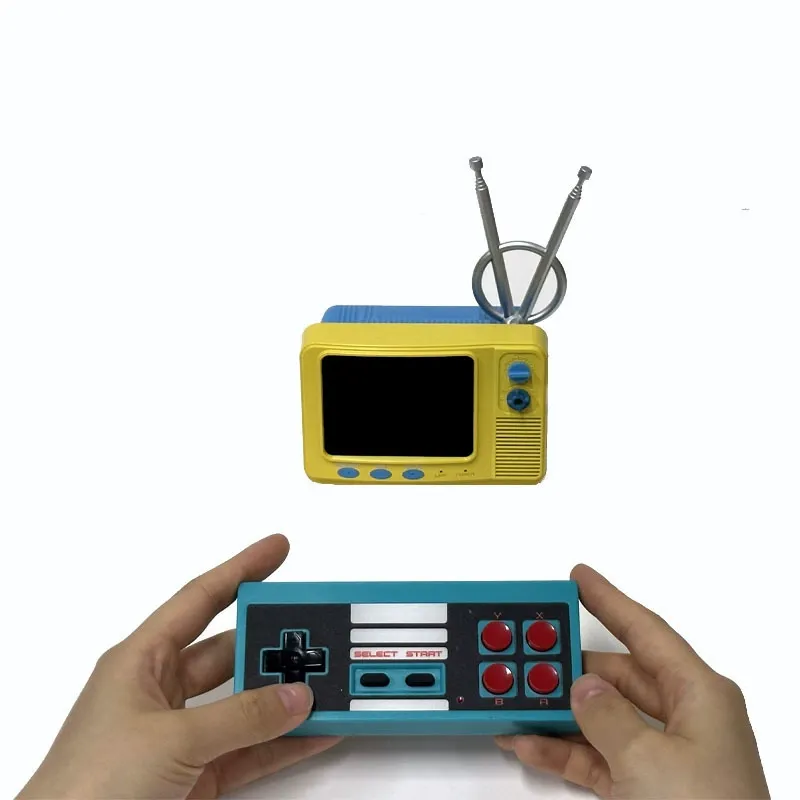 Classic Retro TV Console  Nostalgic Handheld TV Console - Wireless C3 for Single Players