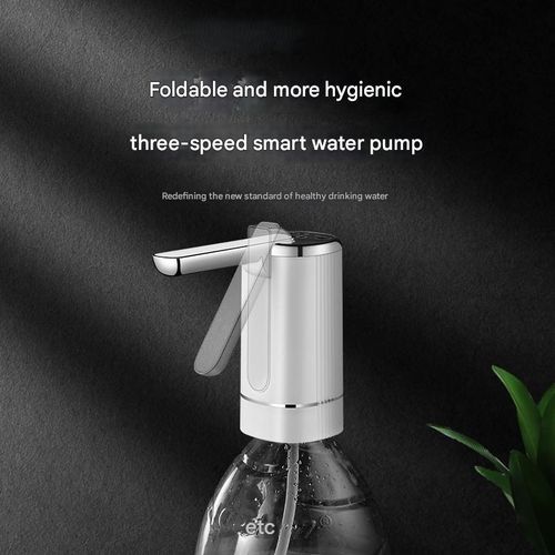 Folding bottled water pump electric water press household water dispenser pump water dispenser large barrel water automatic water dispenser