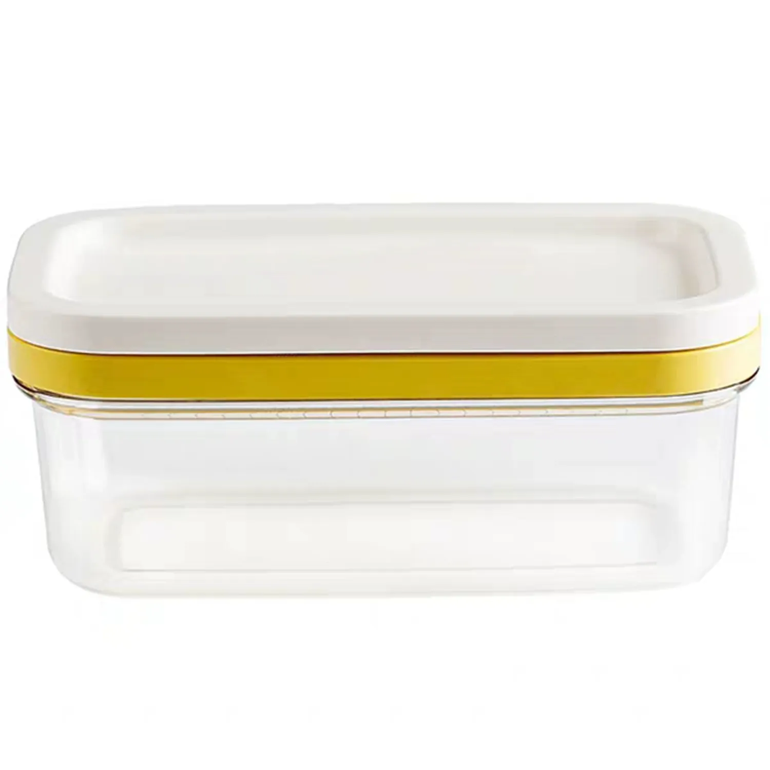 Butter and Cheese Cutting Keeper - Airtight Rectangular Storage Container with Cutter
