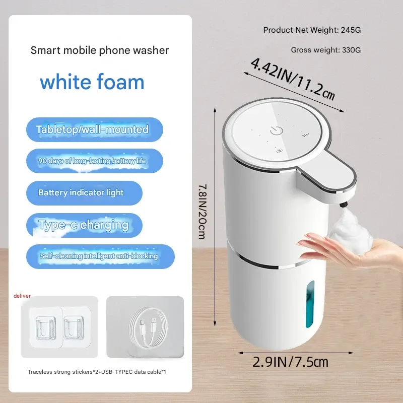 Automatic Foam Soap Dispenser | Smart Sensor-operated Soap Dispenser