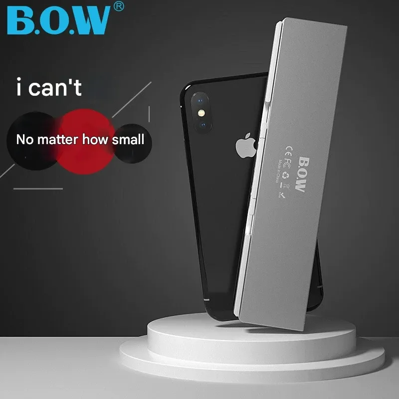 New Model BOW Foldable Bluetooth Keyboard  Easier Typing for Tablets & Smartphones