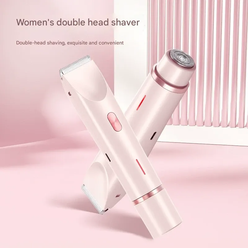 Women's Electric Hair Trimmer - Safe for Bikini Area  Underarms & Full Body | Anti-Cut Technology