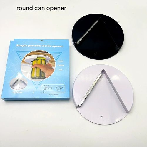 Round Can Opener   Under-Cabinet Bottle Opener  Under-Table Can Opener