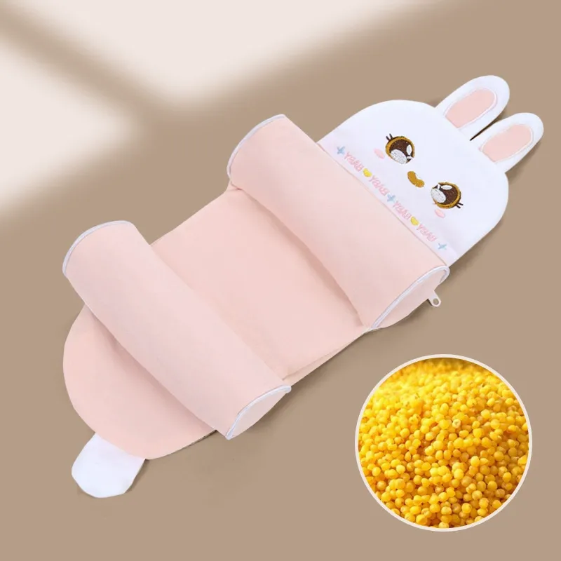 Xiaomi Shaping Pillow – Cotton Anti-Deviation Head Support Pillow for Babies 0-6 Months & 1+ Years Helps Correct Head Shape