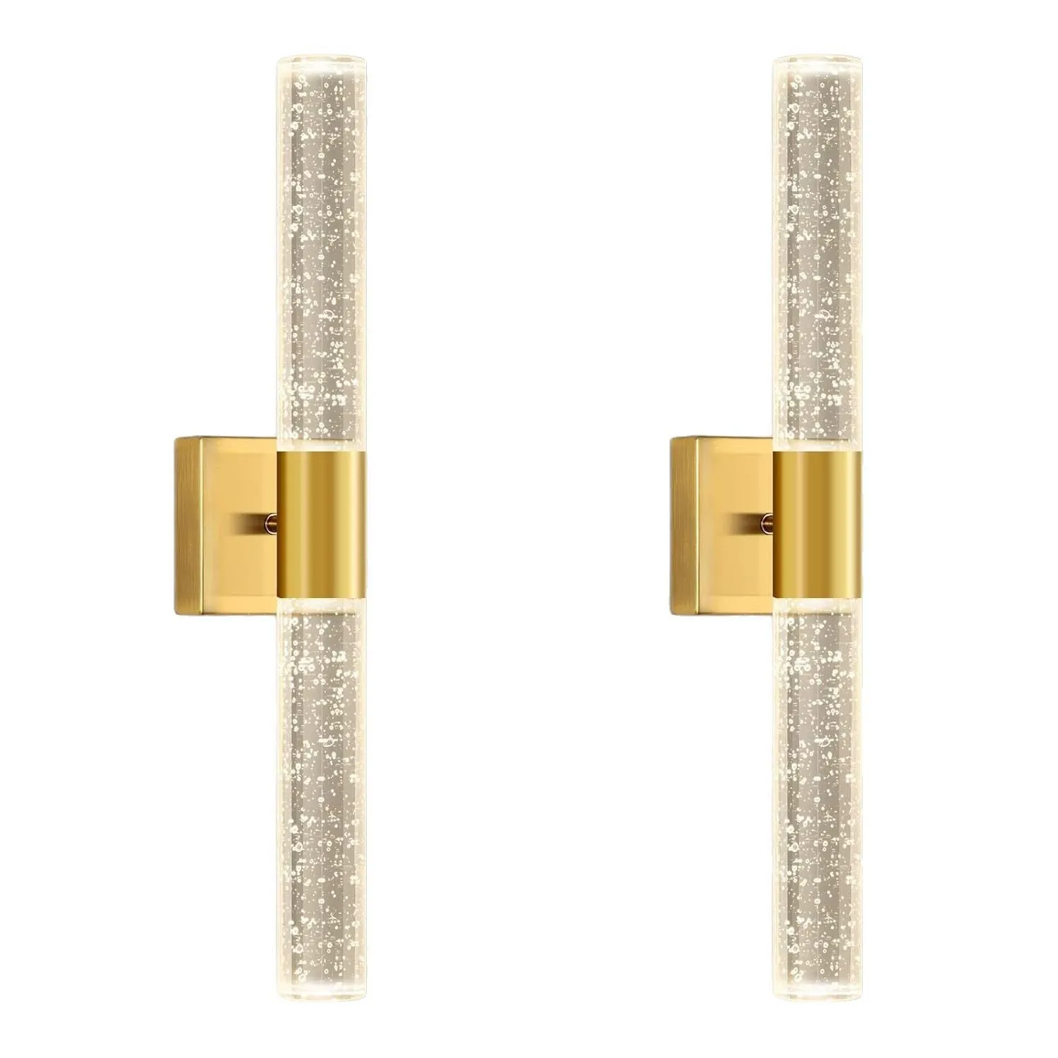 （Two packs）Magnetic Charging Wireless Crystal Wall Light  Bedside Atmosphere Lamp for Dining Room and Bedroom  Artistic Wall Lamp for Living Room and Corridor