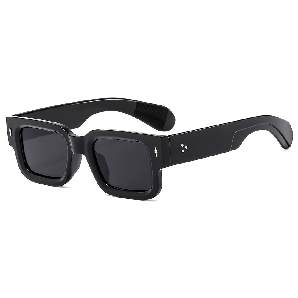 Retro Square Fashion For Women Men Thick Frame Anti Glare Sun Shades For Party Beach Travel Fashion Glasses