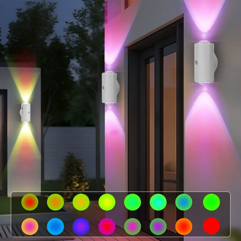 （Single pack）Hot-Selling RGB Gradient Night Light with Auto Motion Sensor & Magnetic Charging