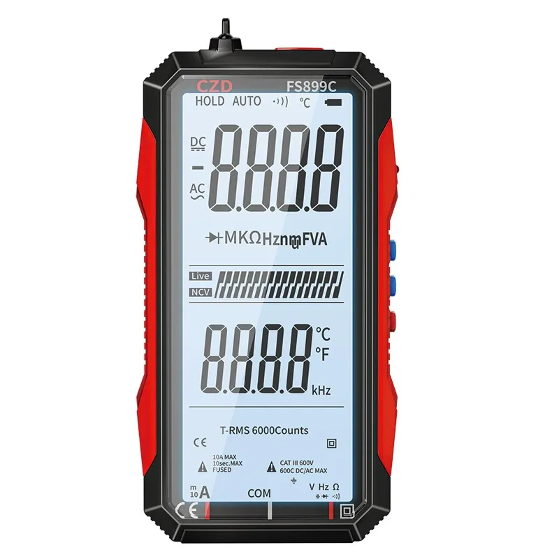USB Rechargeable Large-Screen High-Precision Digital Multimeter, Fully Automatic Intelligent Multi-function Universal Meter