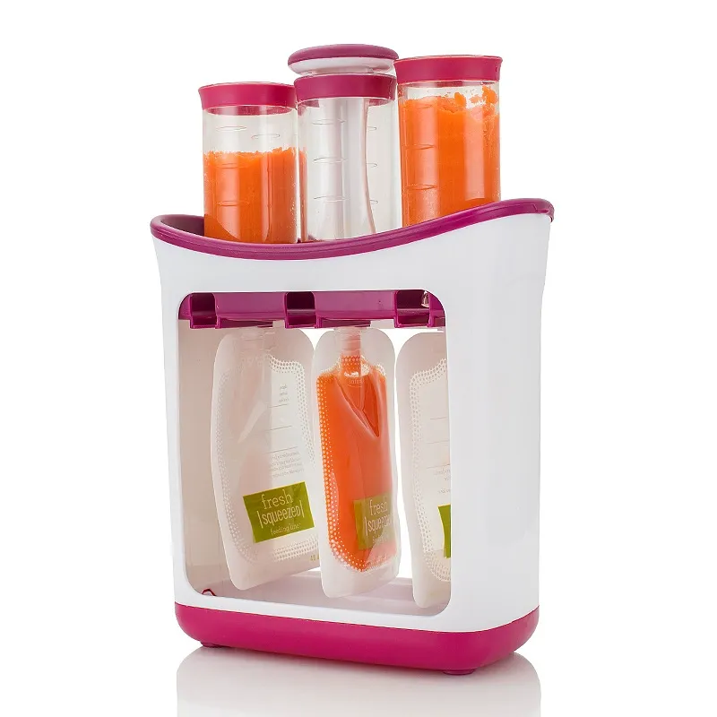 Reusable Baby Food Pouch Filler  Reusable Baby Food Storage Pouches
