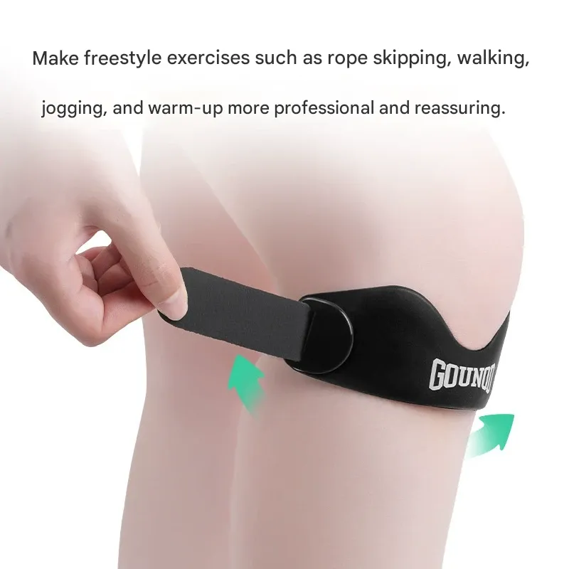 GOUNOD Patella Strap - Professional Knee Support for Basketball, Running, Cycling & Meniscus Protection