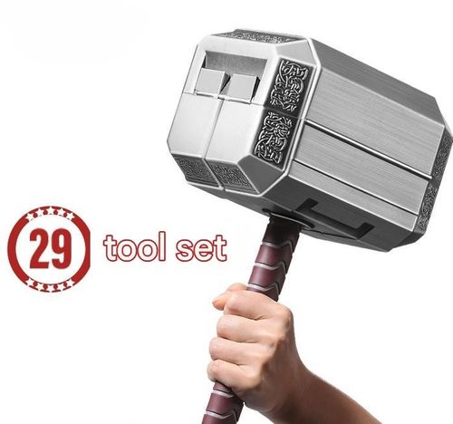 Thor's Hammer Tool Kit - Home Hardware Tool Set, Manual Repair Tools & Gift Collection